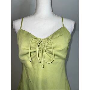 Abercrombie and Fitch green mini dress MEDIUM
